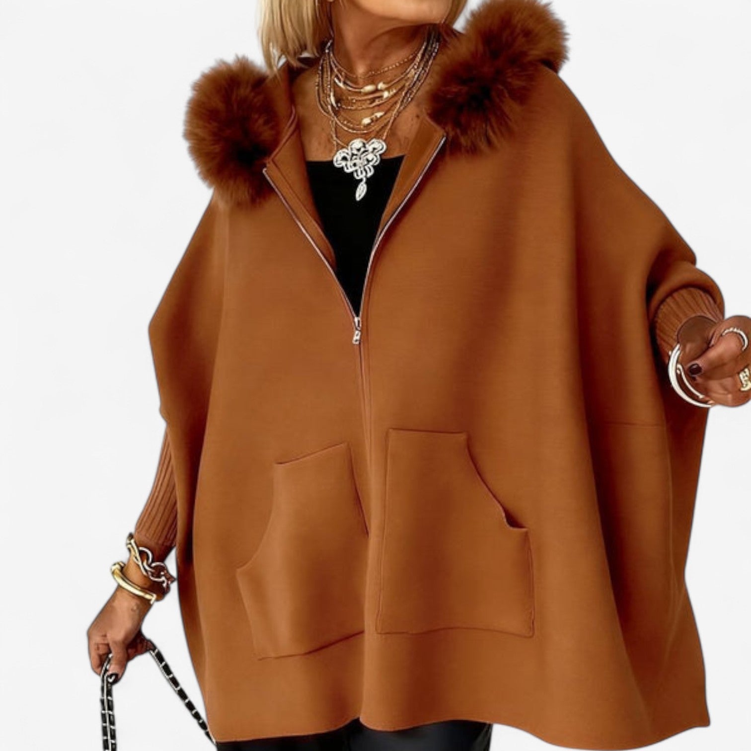 Sophie™ Faux Fur Coat