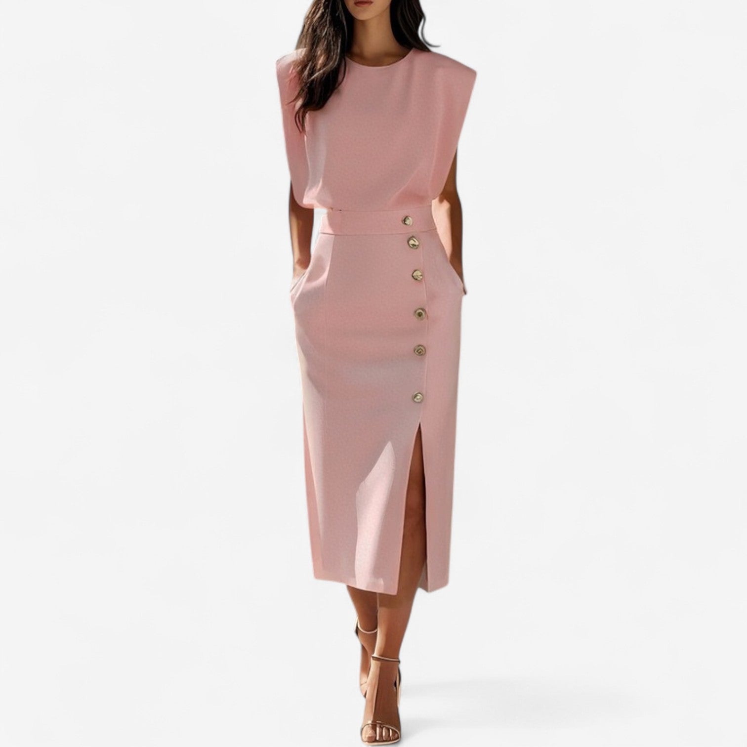 Stéphanie™ Chic Structured Jumpsuit
