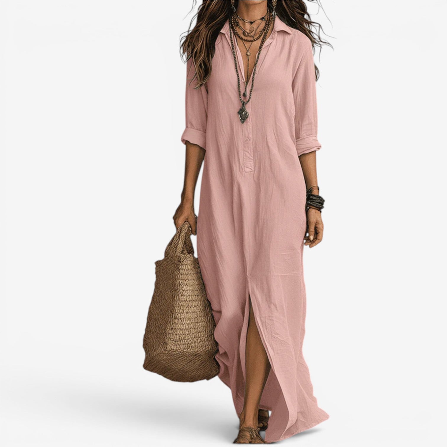 Amor™ Long shirt dress