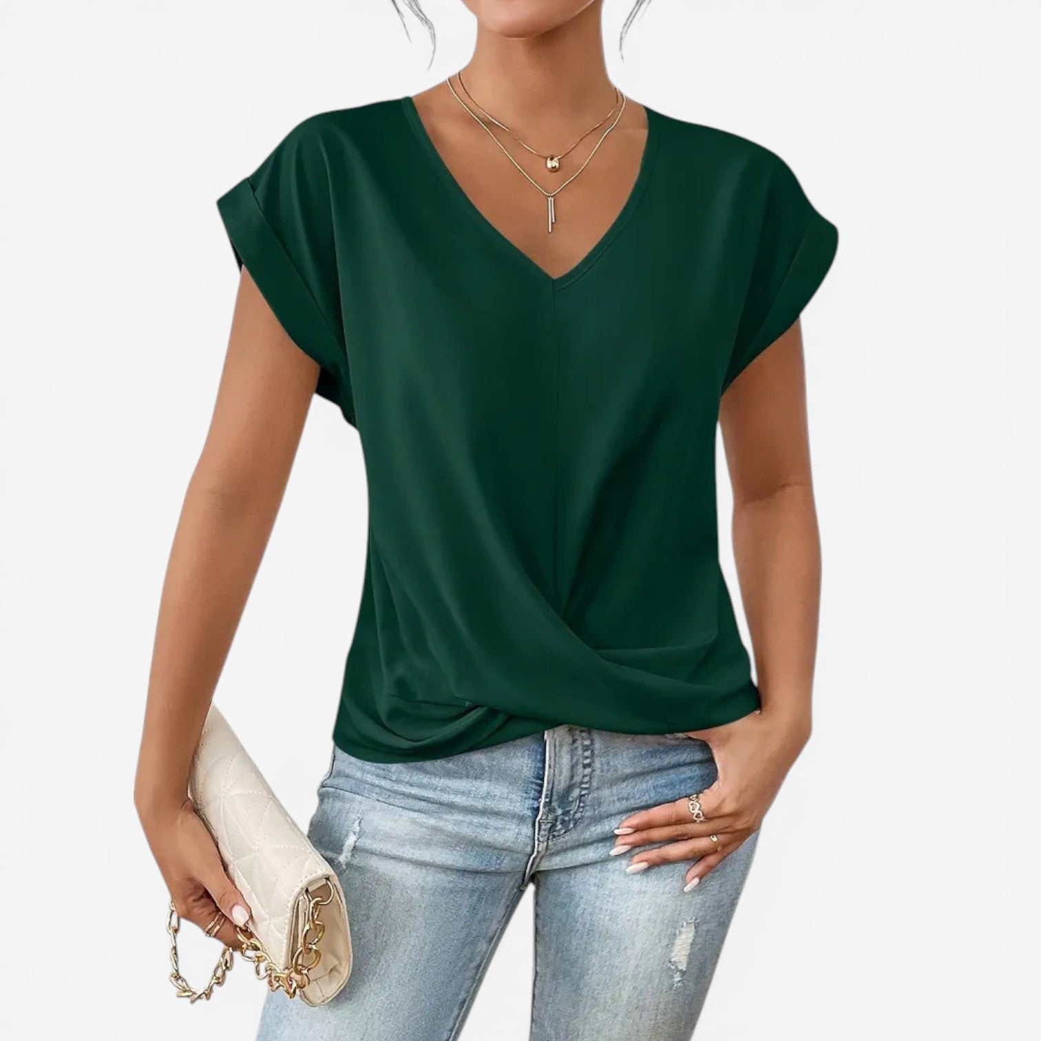 Adria™ Pleated blouse