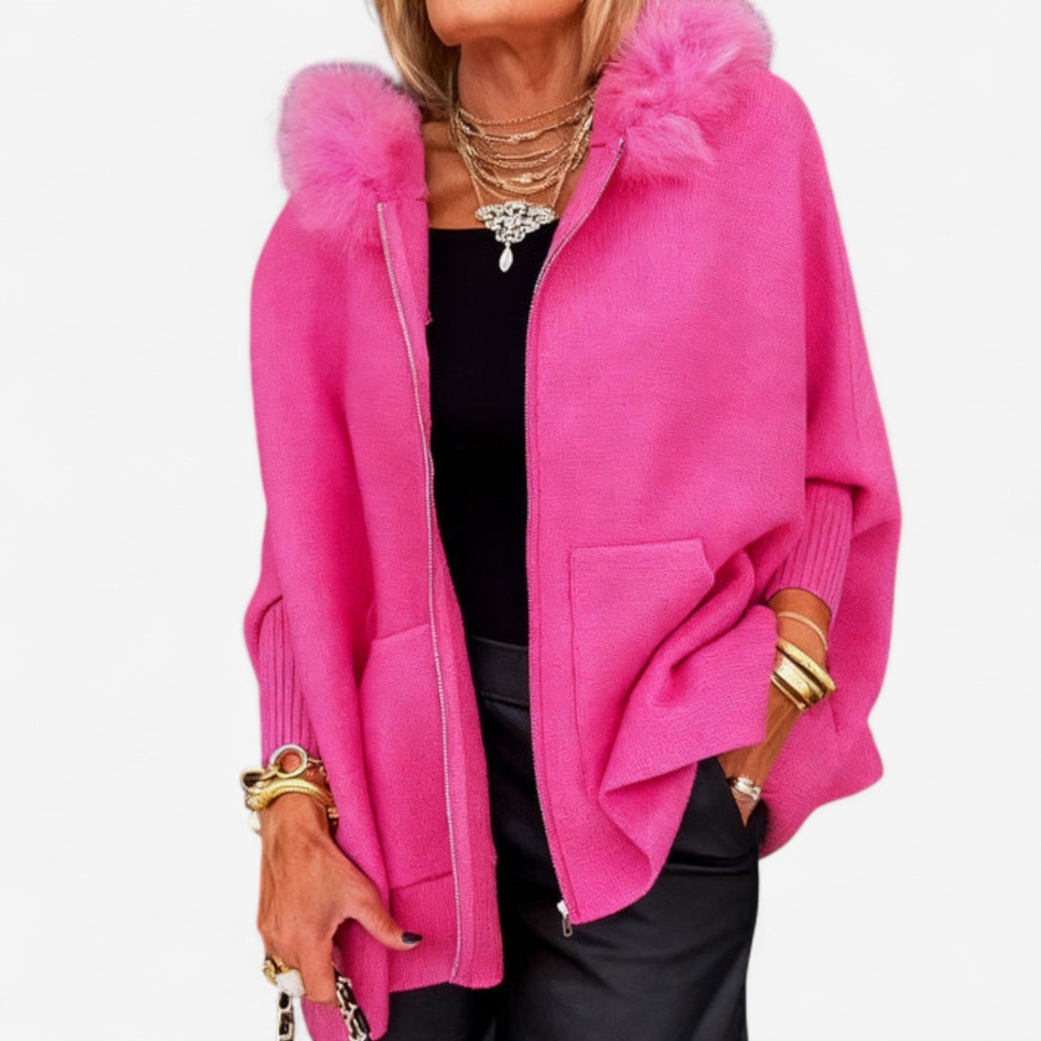 Sophie™ Faux Fur Coat