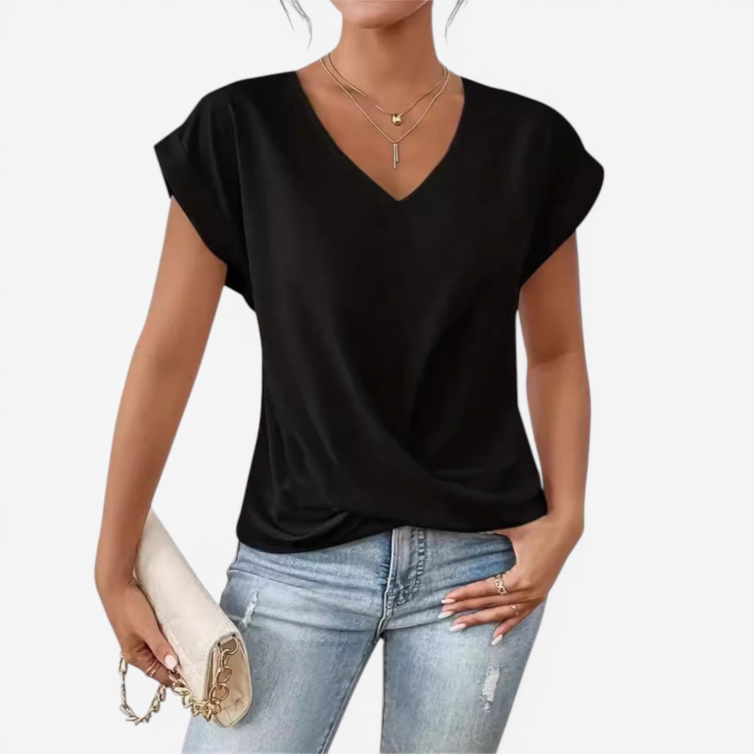 Adria™ Pleated blouse