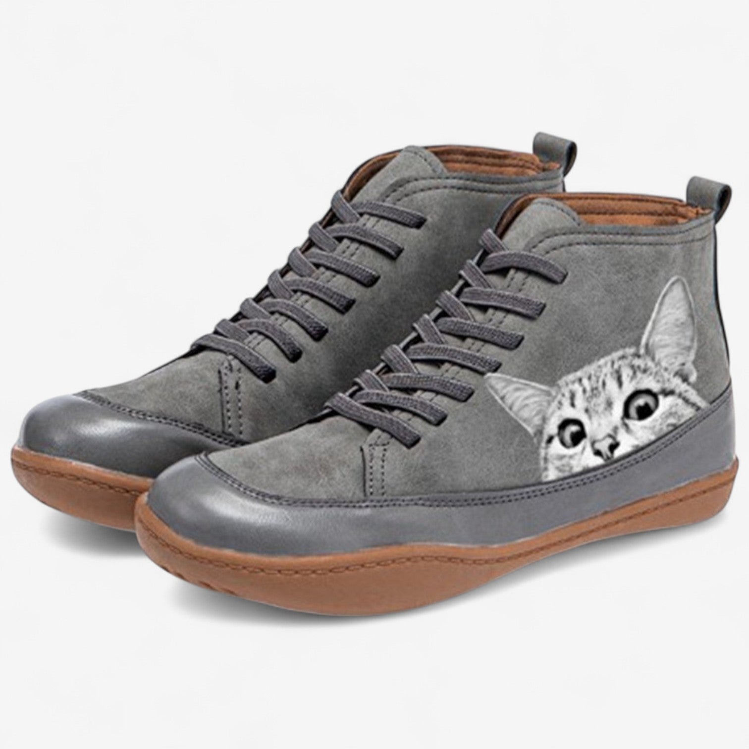 Giorgi™ Cat Print Sneakers