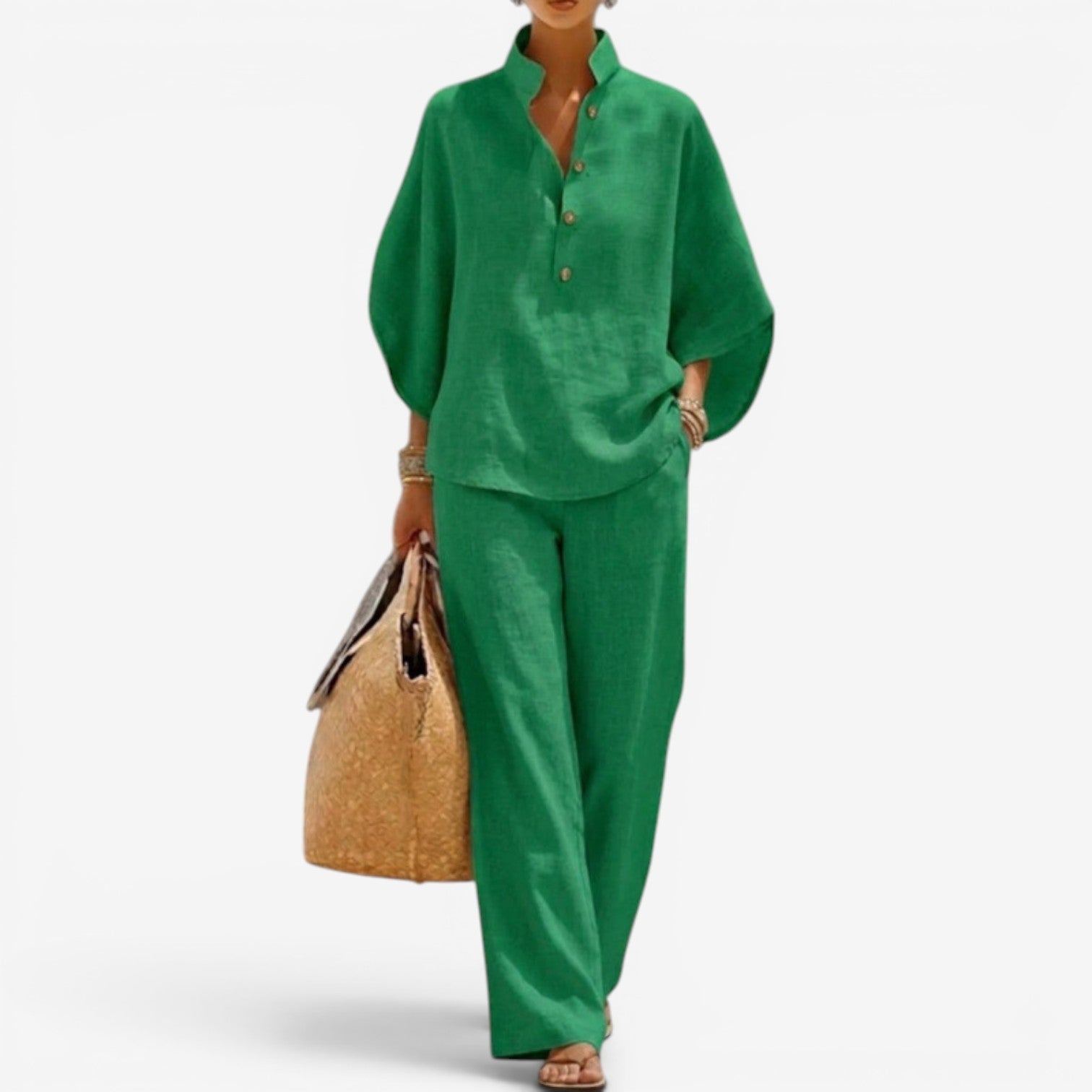 Alice™ Linen Two-Piece Set
