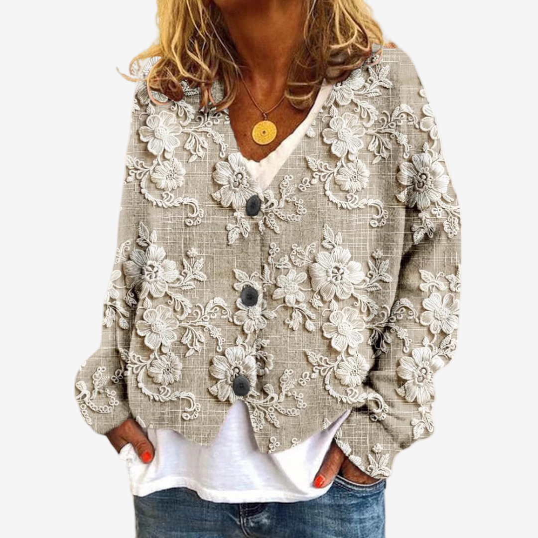 Nira™ Floral Cardigan