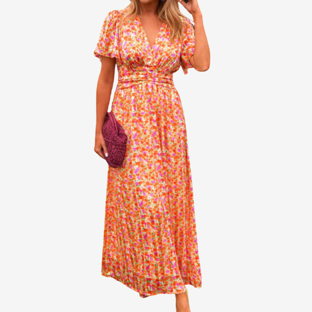 Lucie™ Sunset Bloom Dress