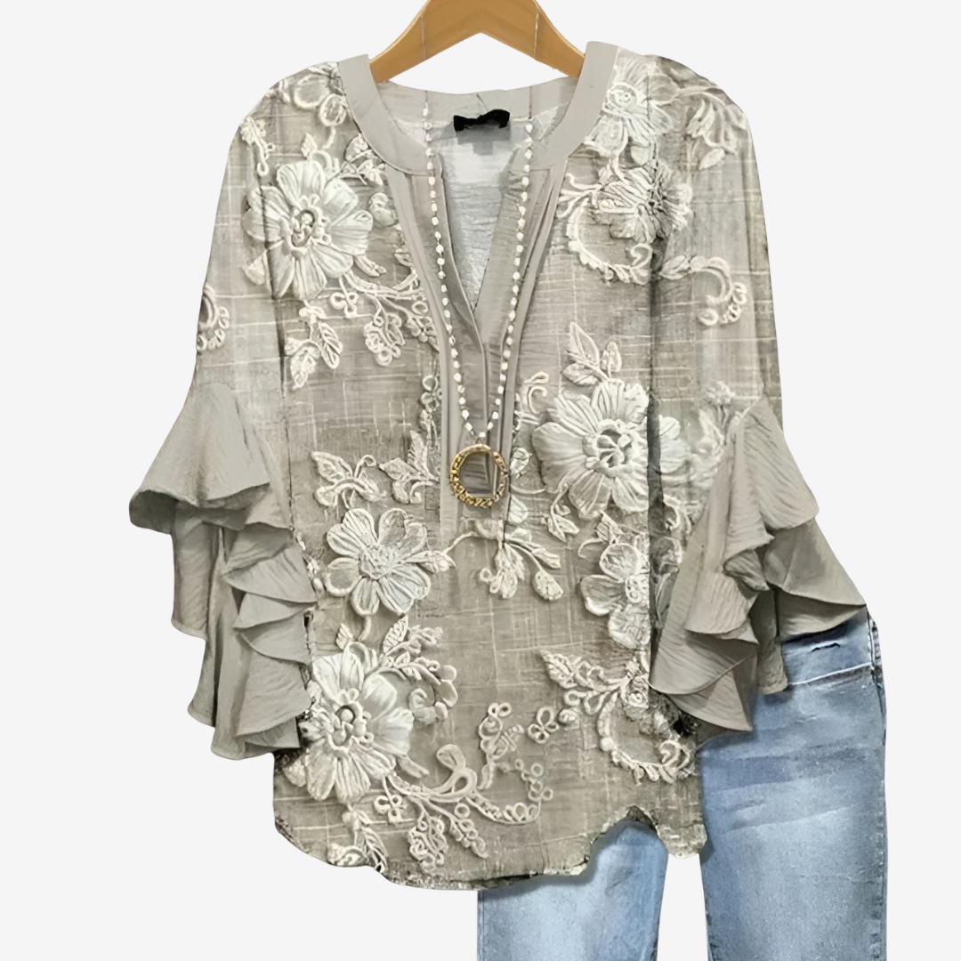 Délphia™ Bohemian High Dress with Ruffles