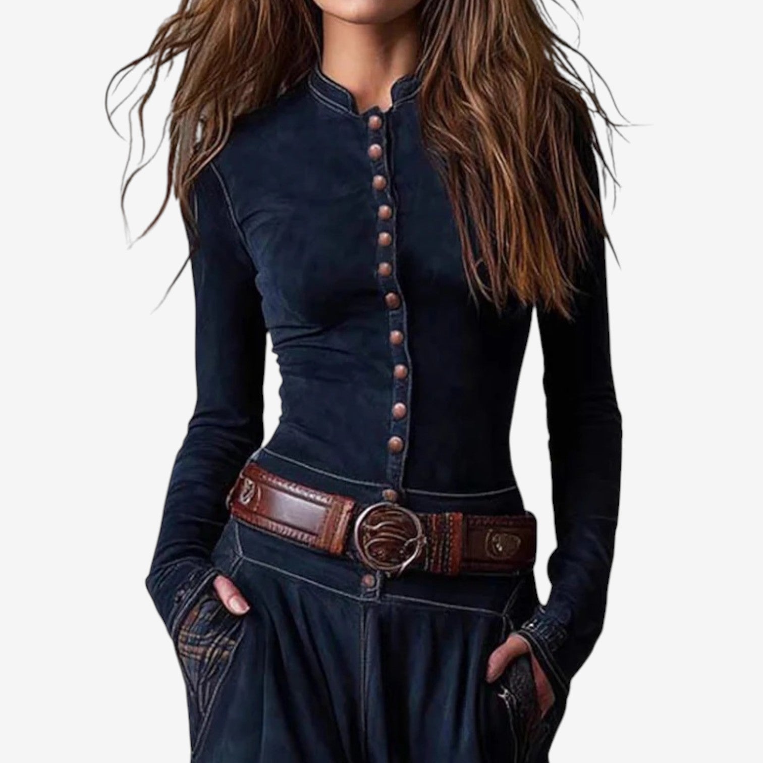 Garnier™ Suede Dress