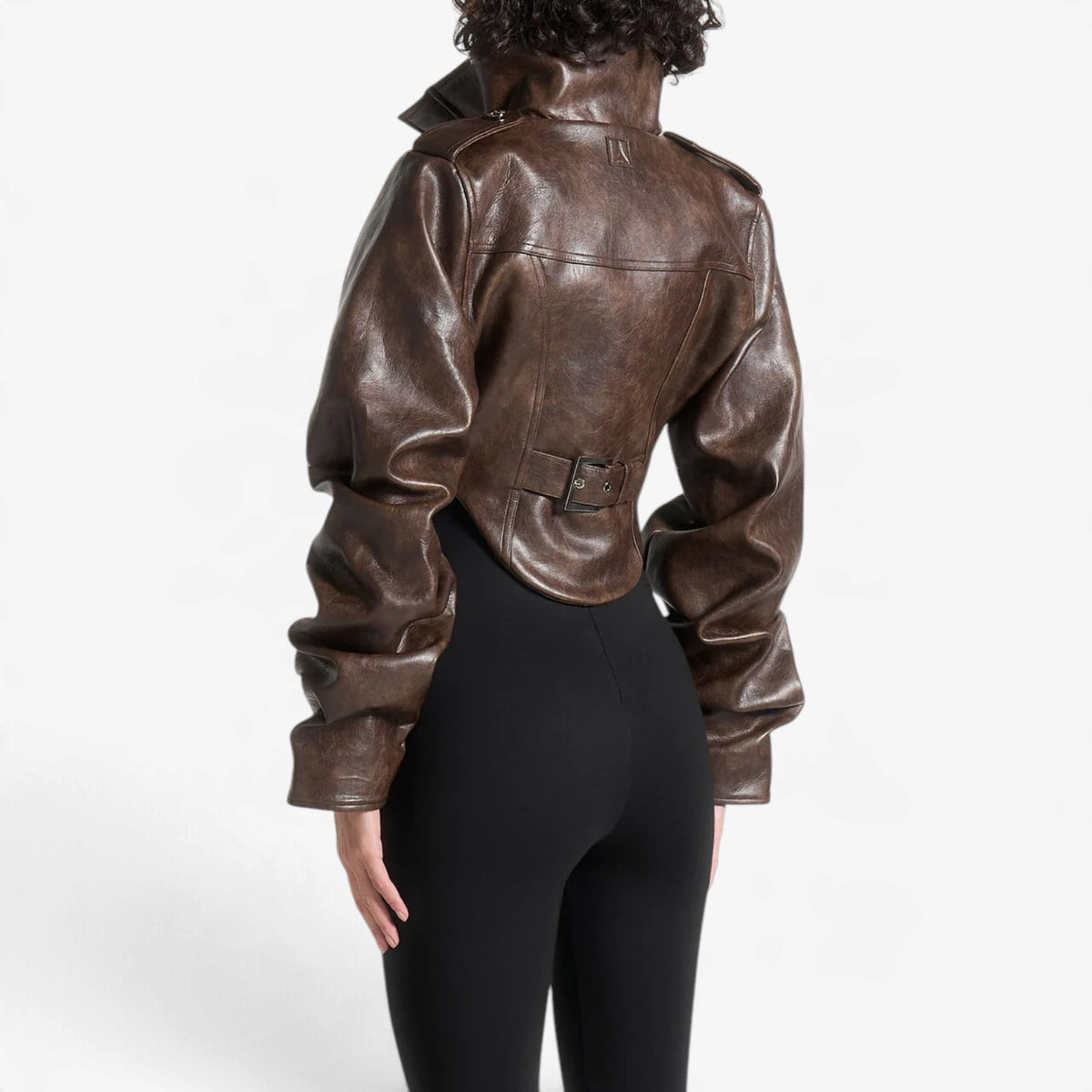 Cosette™ Structured Funnel Collar Jacket