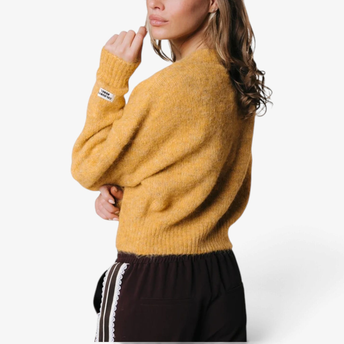 Mireille™ Cropped Button-Front Cardigan