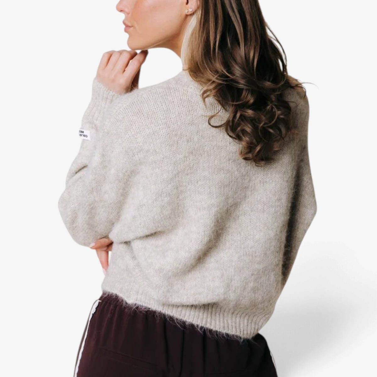 Mireille™ Cropped Button-Front Cardigan