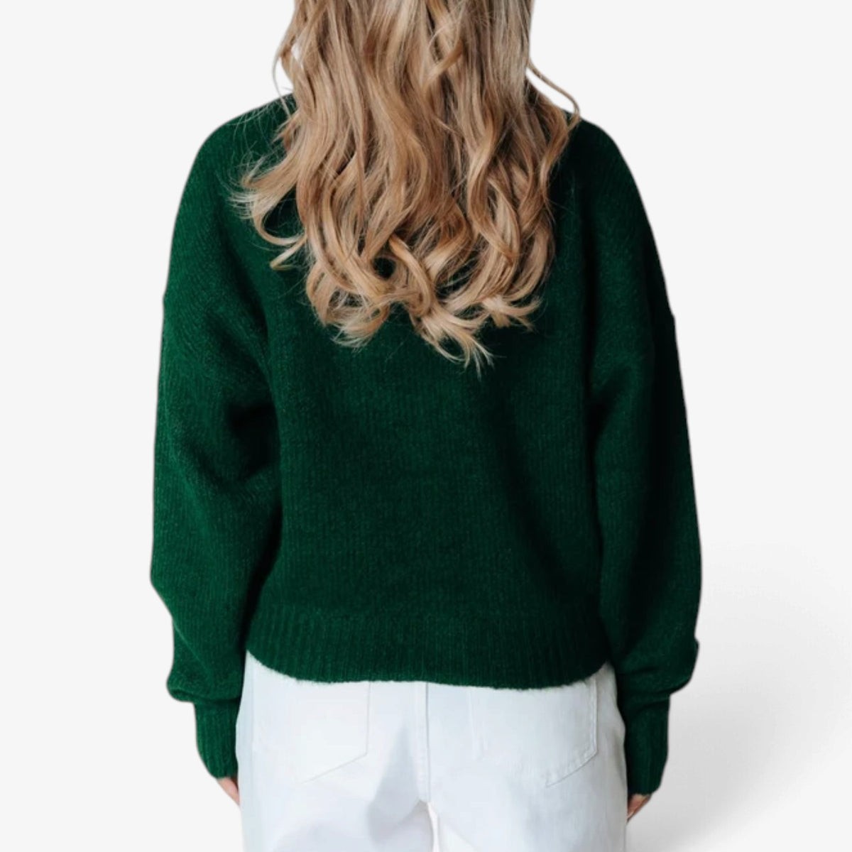 Mireille™ Cropped Button-Front Cardigan