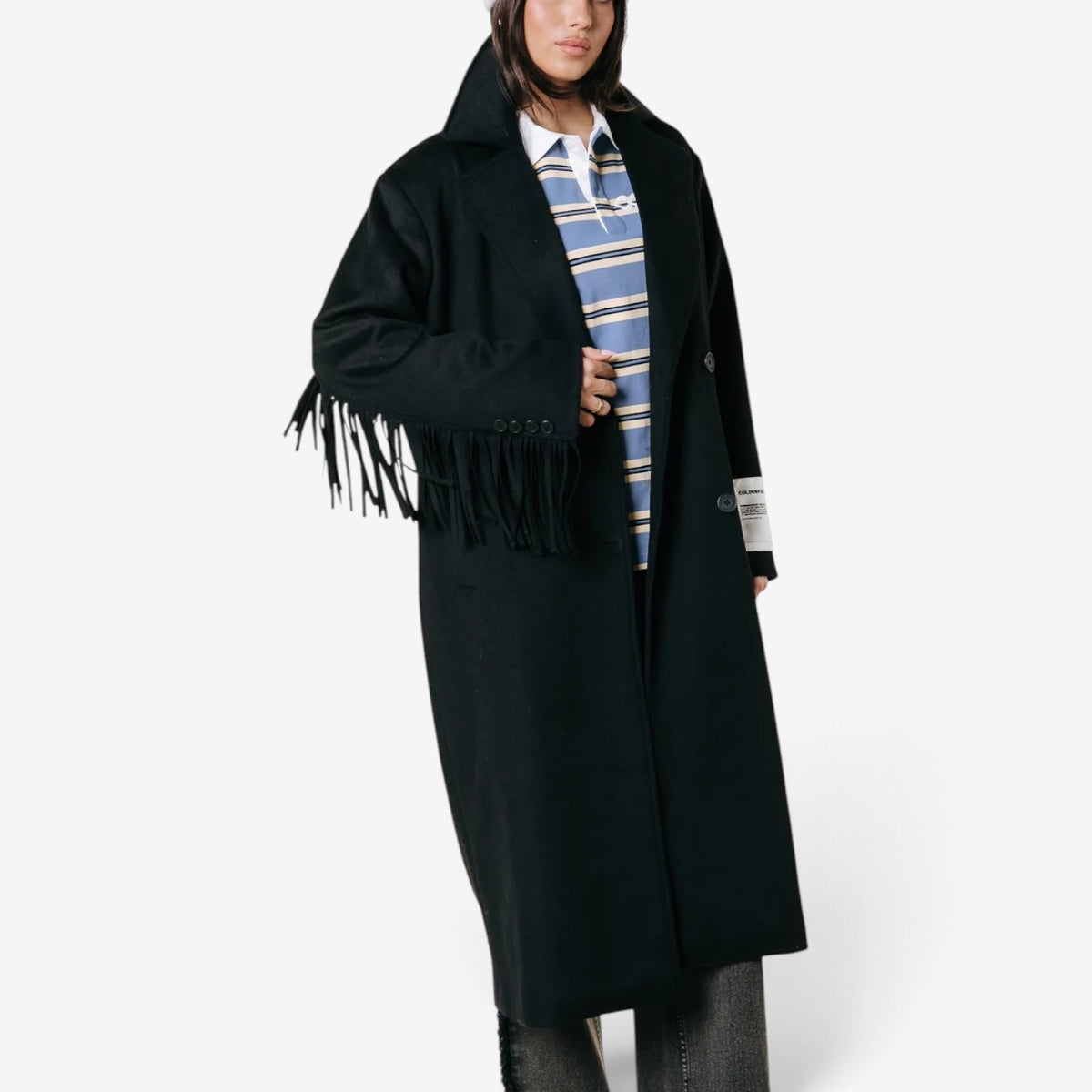 Solene™ Tailored Button-Front Coat