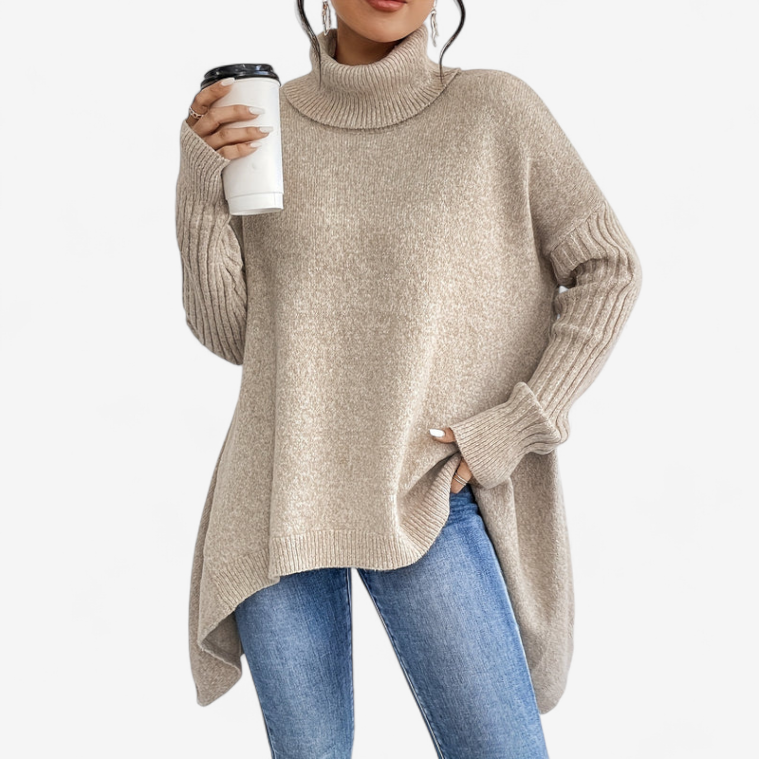 Frédérique™ Soft Turtleneck Sweater