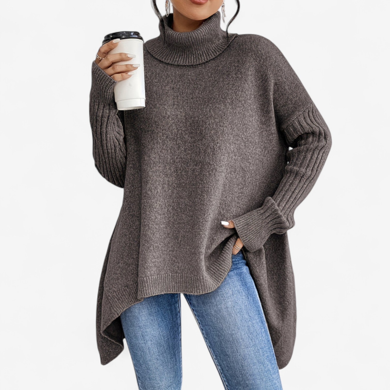 Frédérique™ Soft Turtleneck Sweater