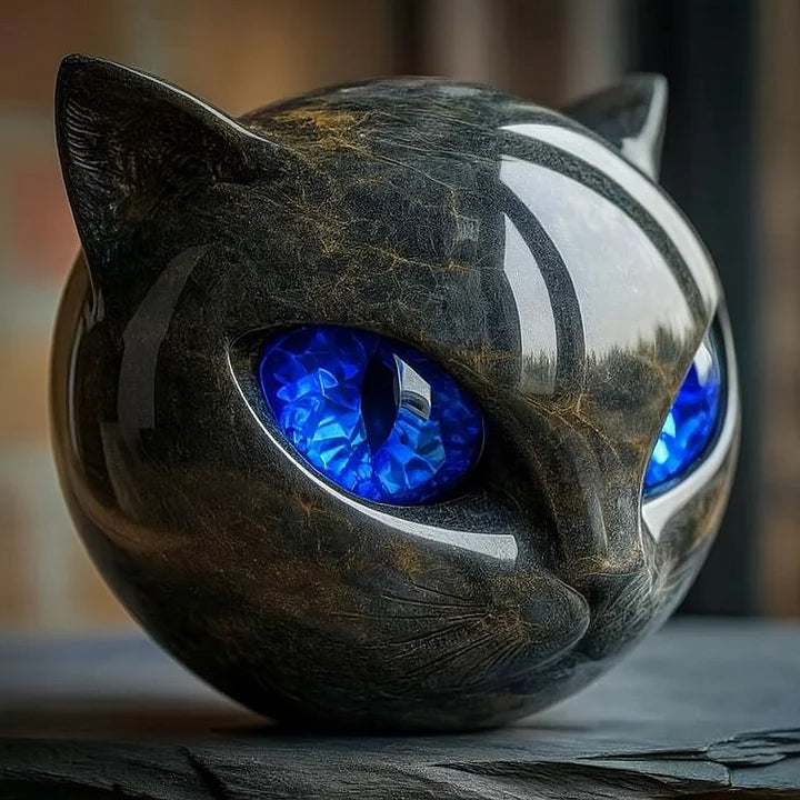 Jade™ Feline Sculpture