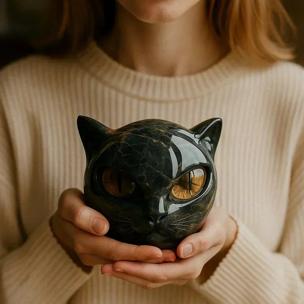 Jade™ Feline Sculpture