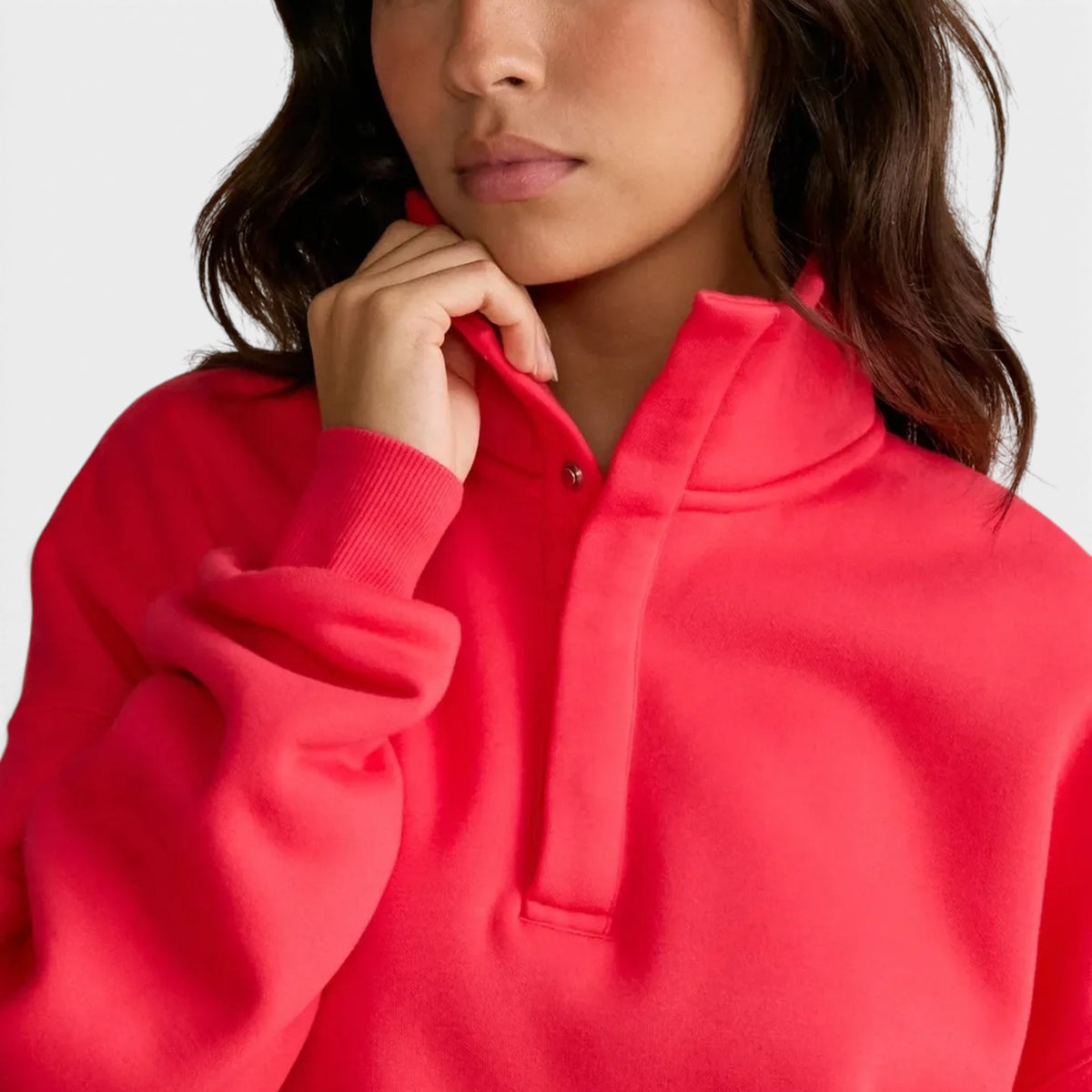 Rosalie™ Soft Half-Zip Sweatshirt