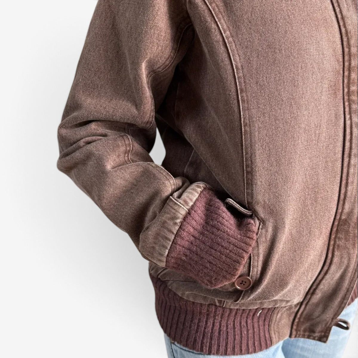 Isabelle™ Fur-Hooded Utility Jacket