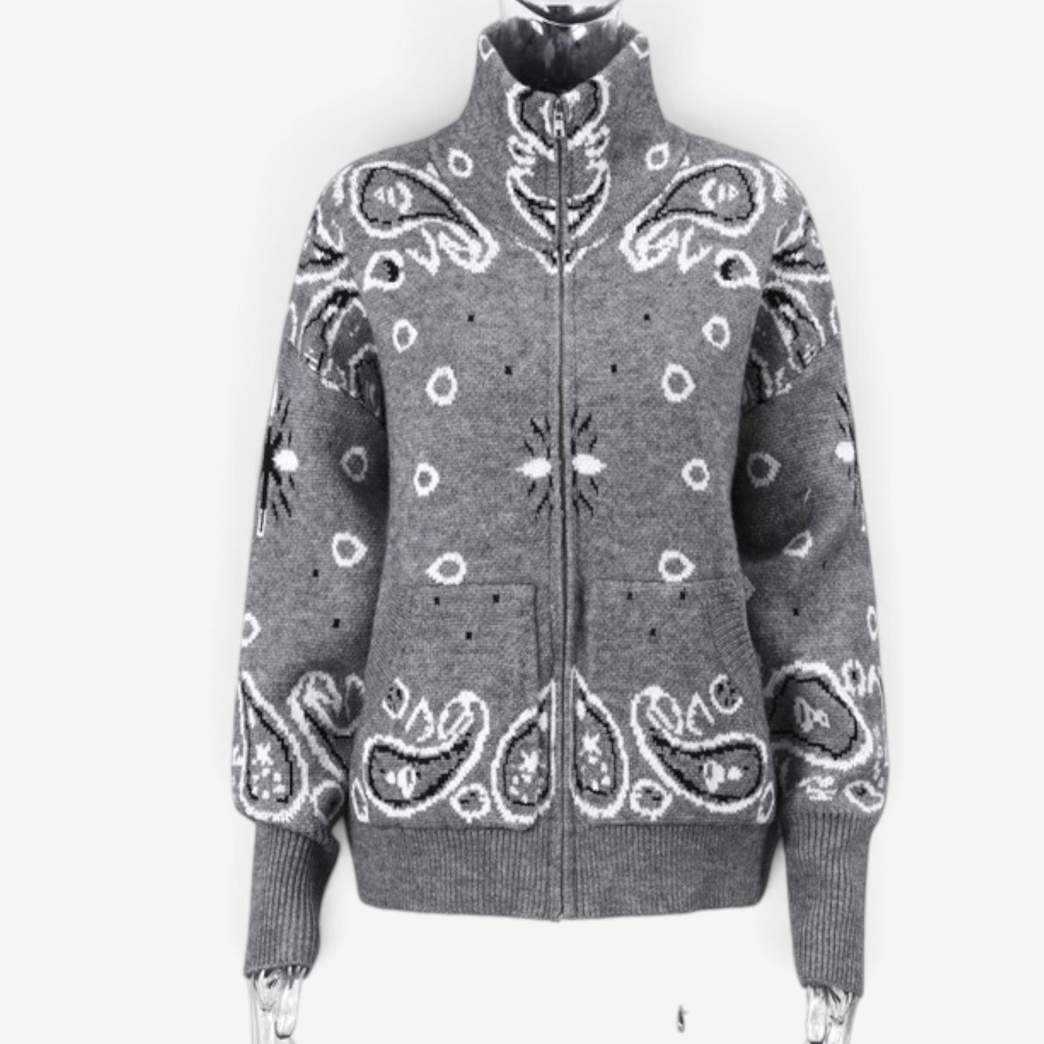 Nerissa™ Bandana knit cardigan