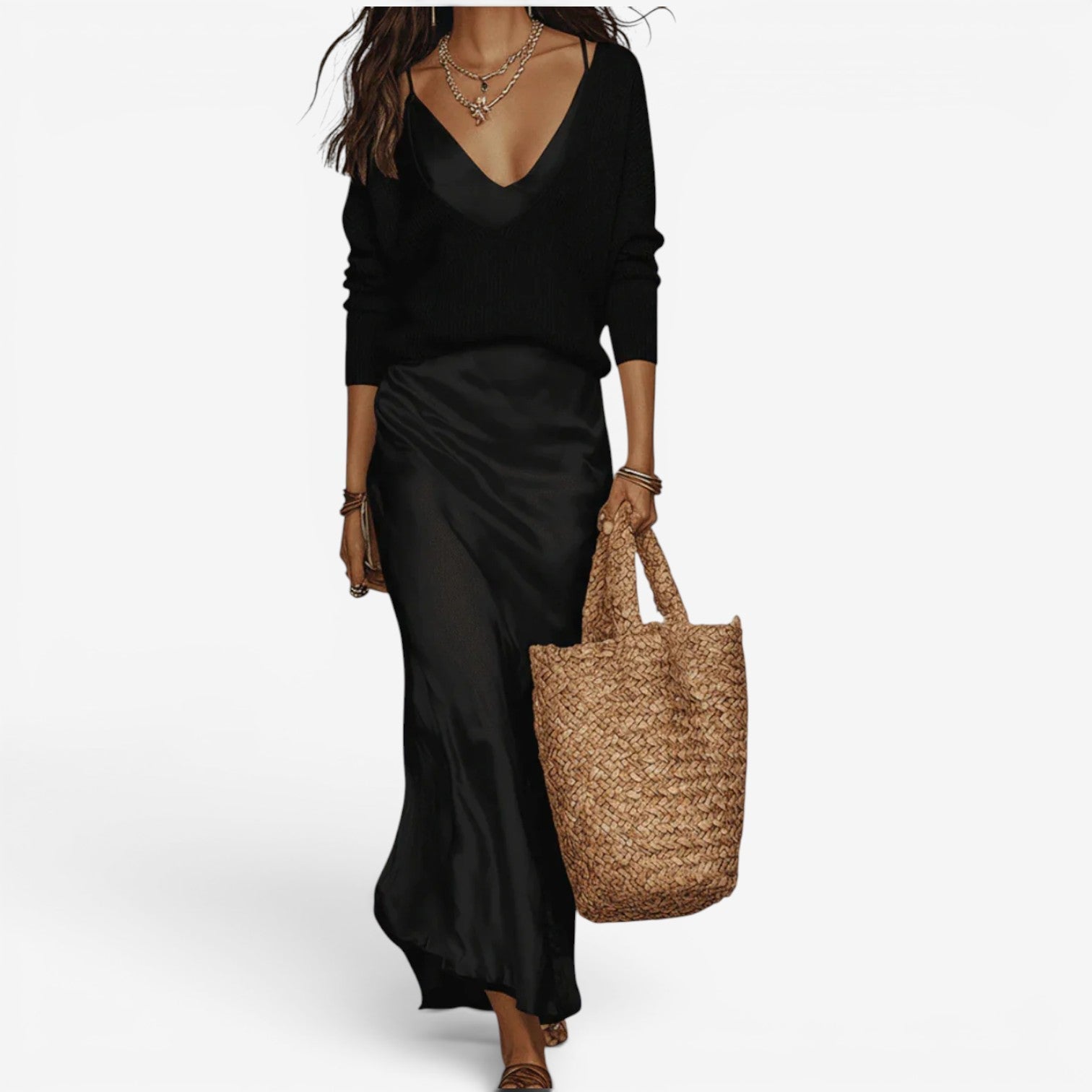 Jam™ Long slip dress