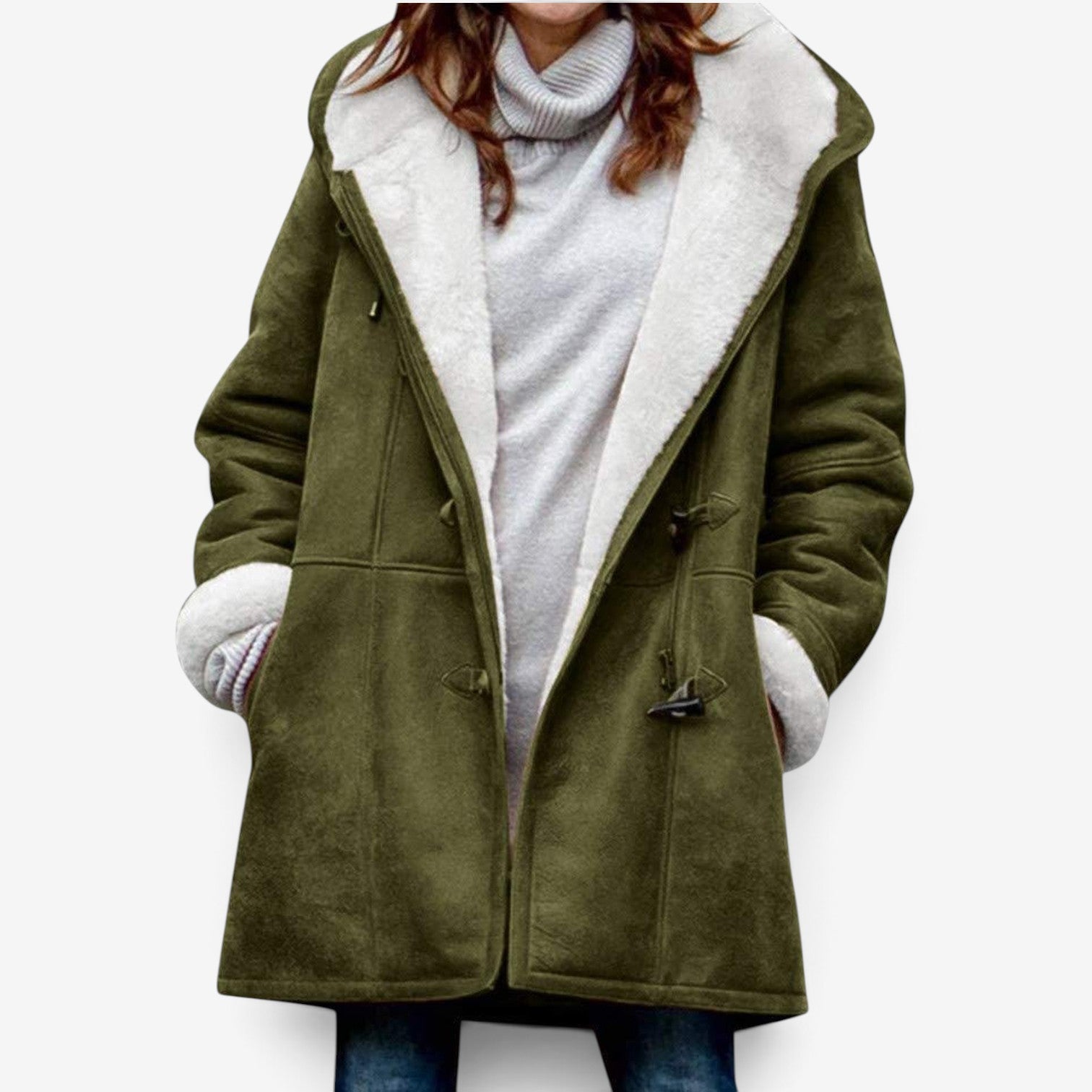 Courey™ Hooded duffle coat