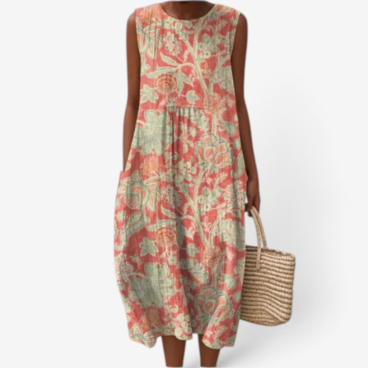 Jella™ Sleeveless midi dress