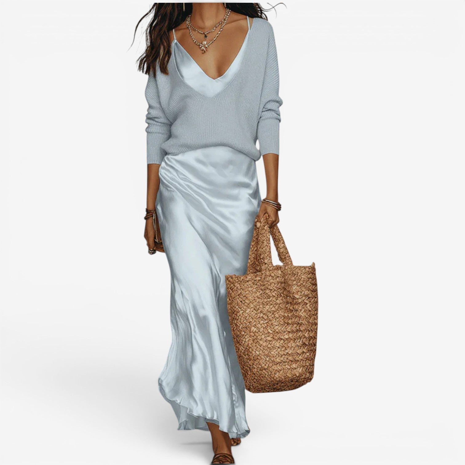 Jam™ Long slip dress