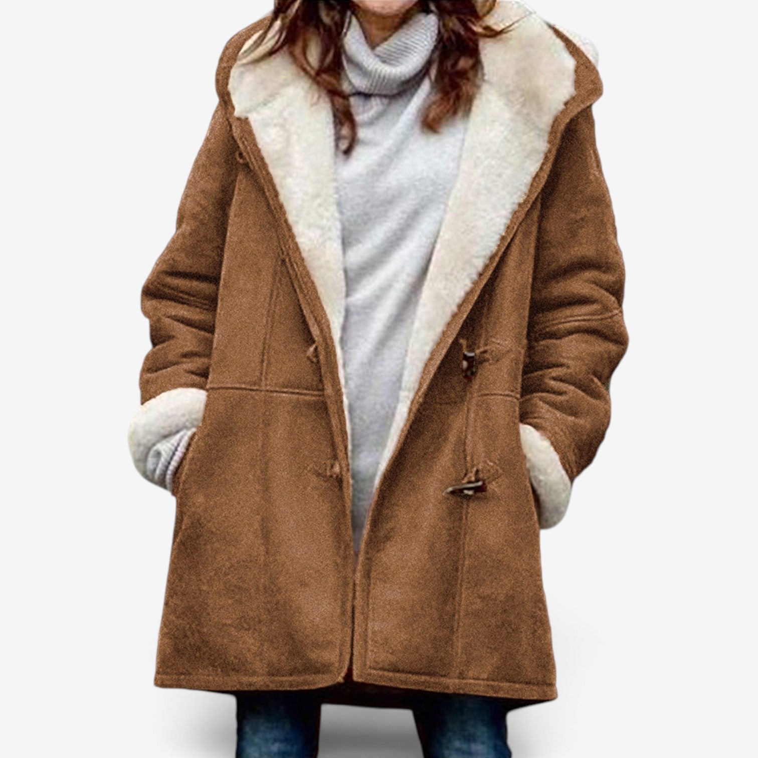 Courey™ Hooded duffle coat