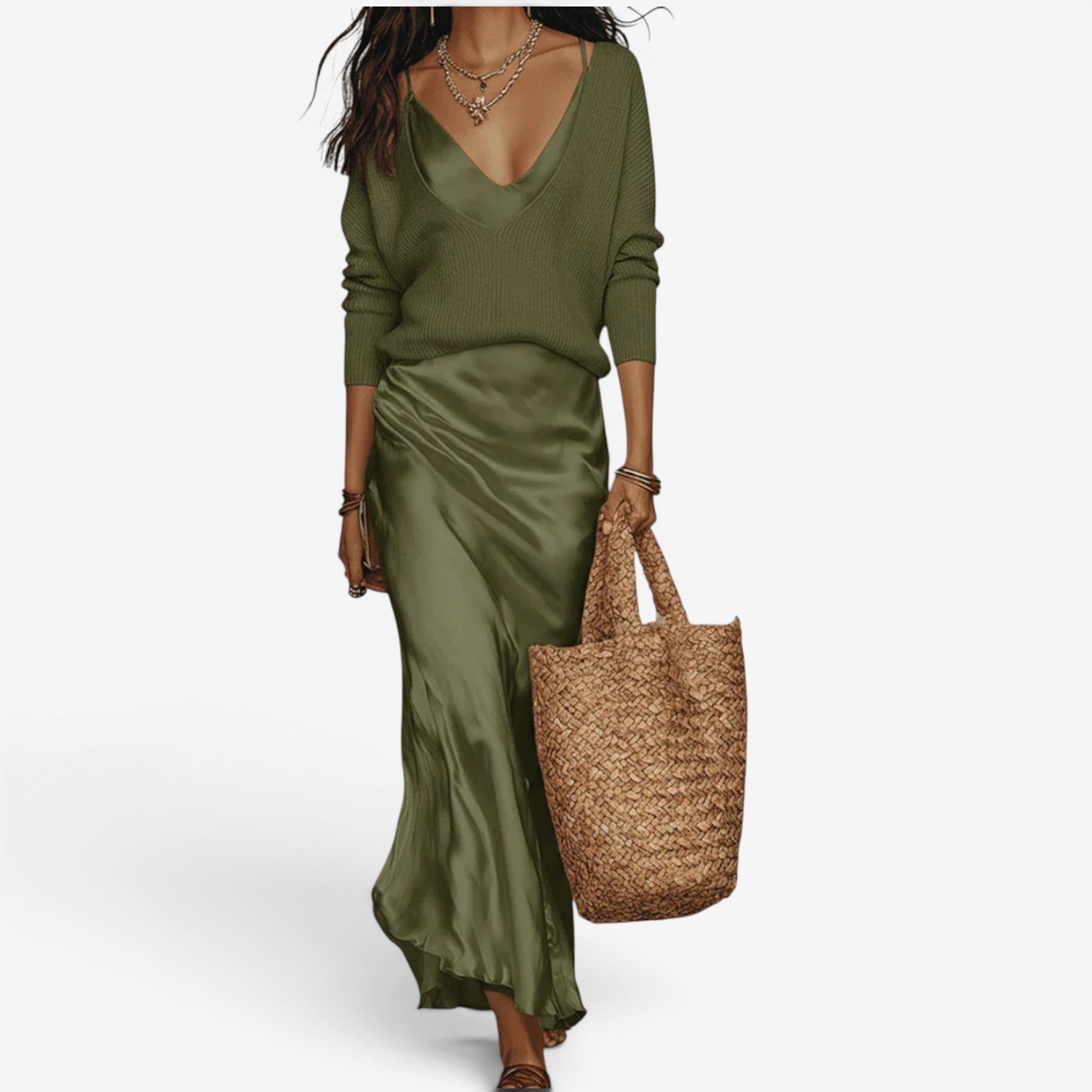 Jam™ Long slip dress