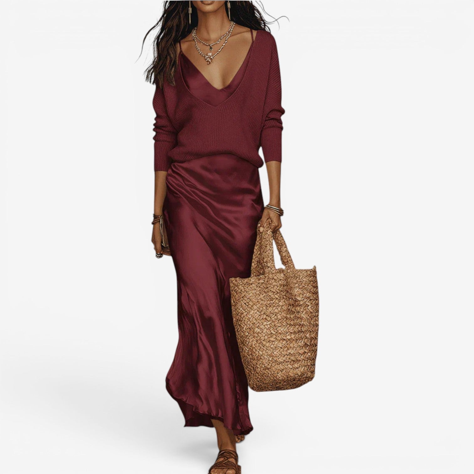 Jam™ Long slip dress