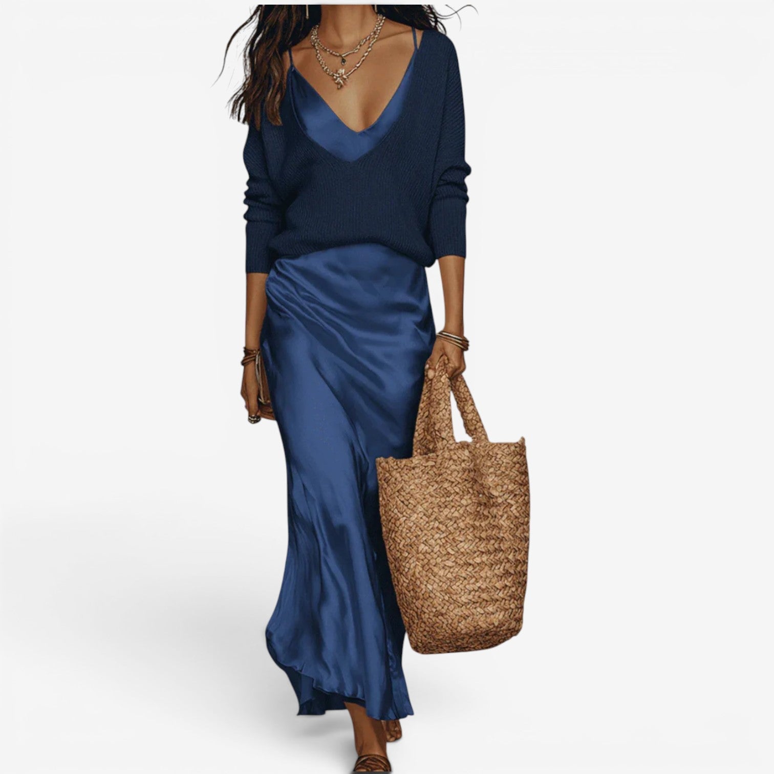 Jam™ Long slip dress