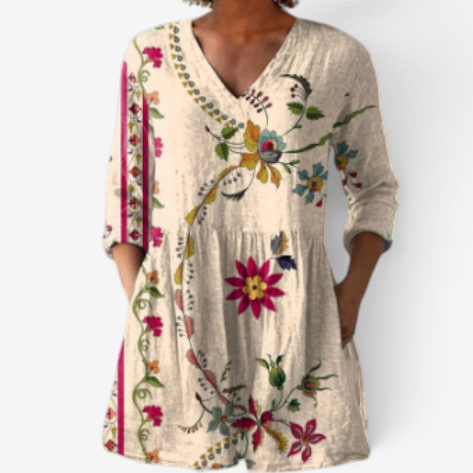 Saundy™ Short tunic dress