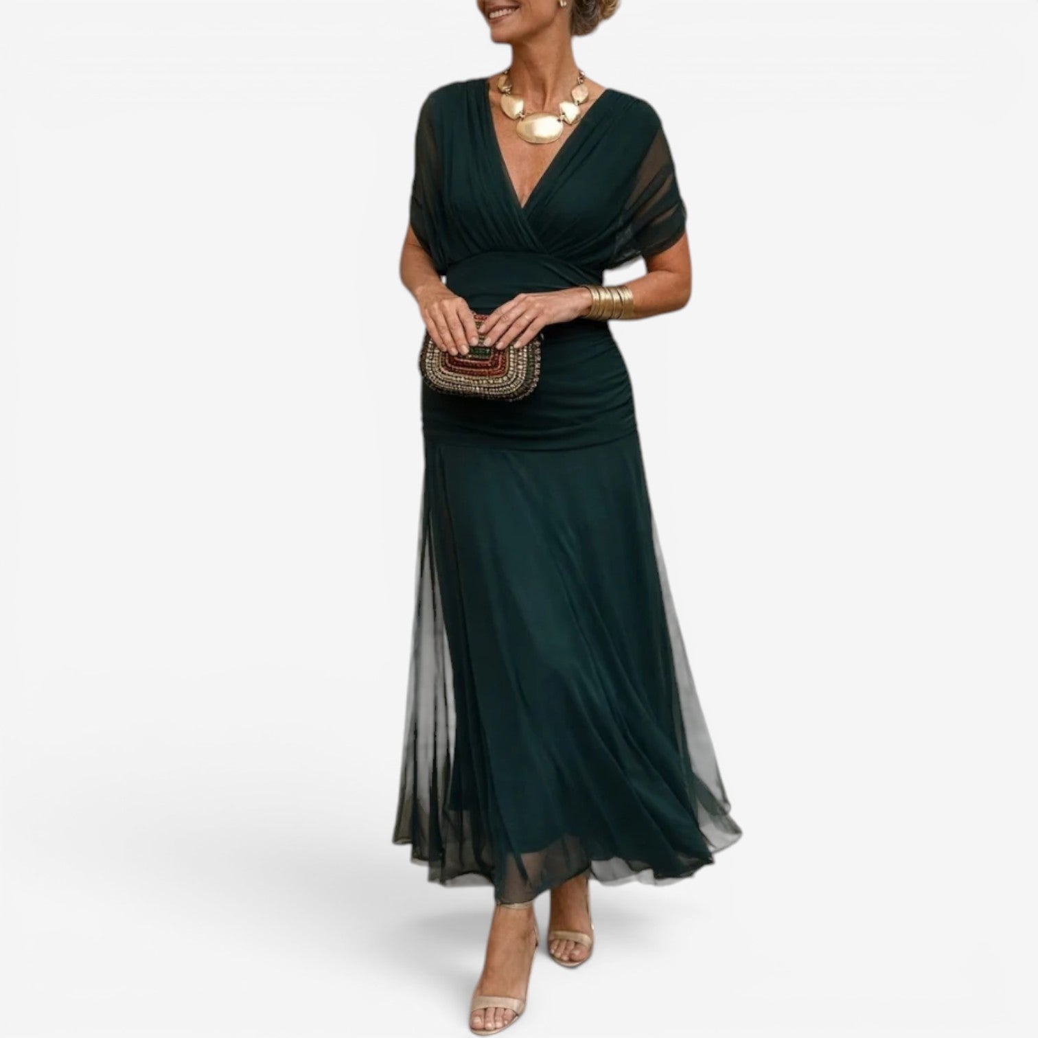 Karylle™ Long chiffon dress