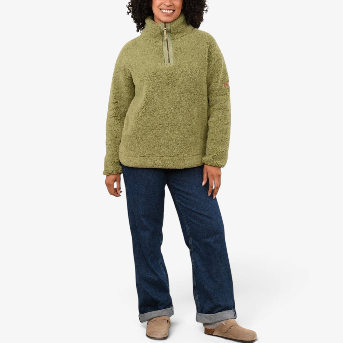 Perpetua™ Sherpa Quarter-Zip Pullover