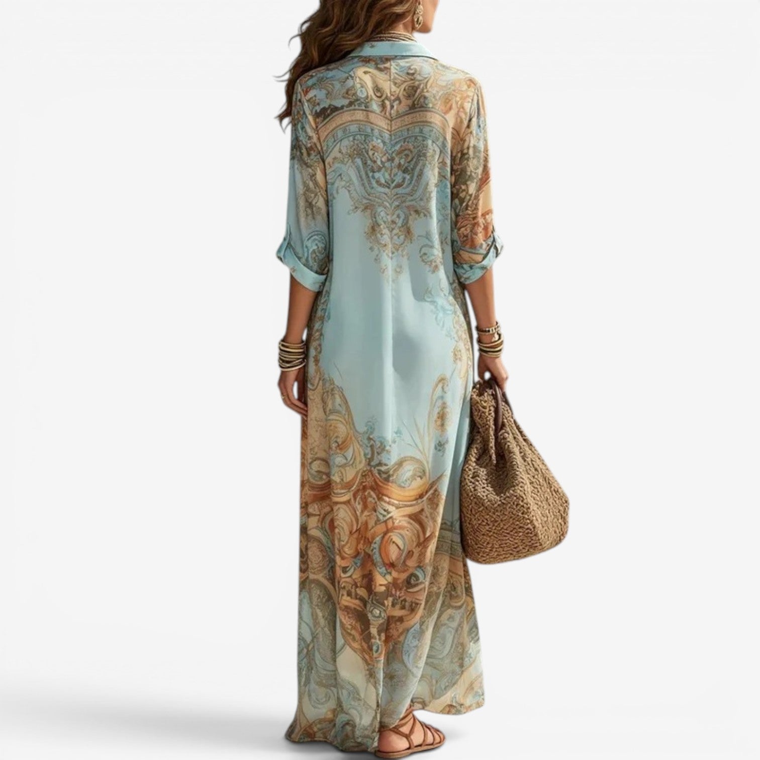 Raisa™ Maxi dress shirt