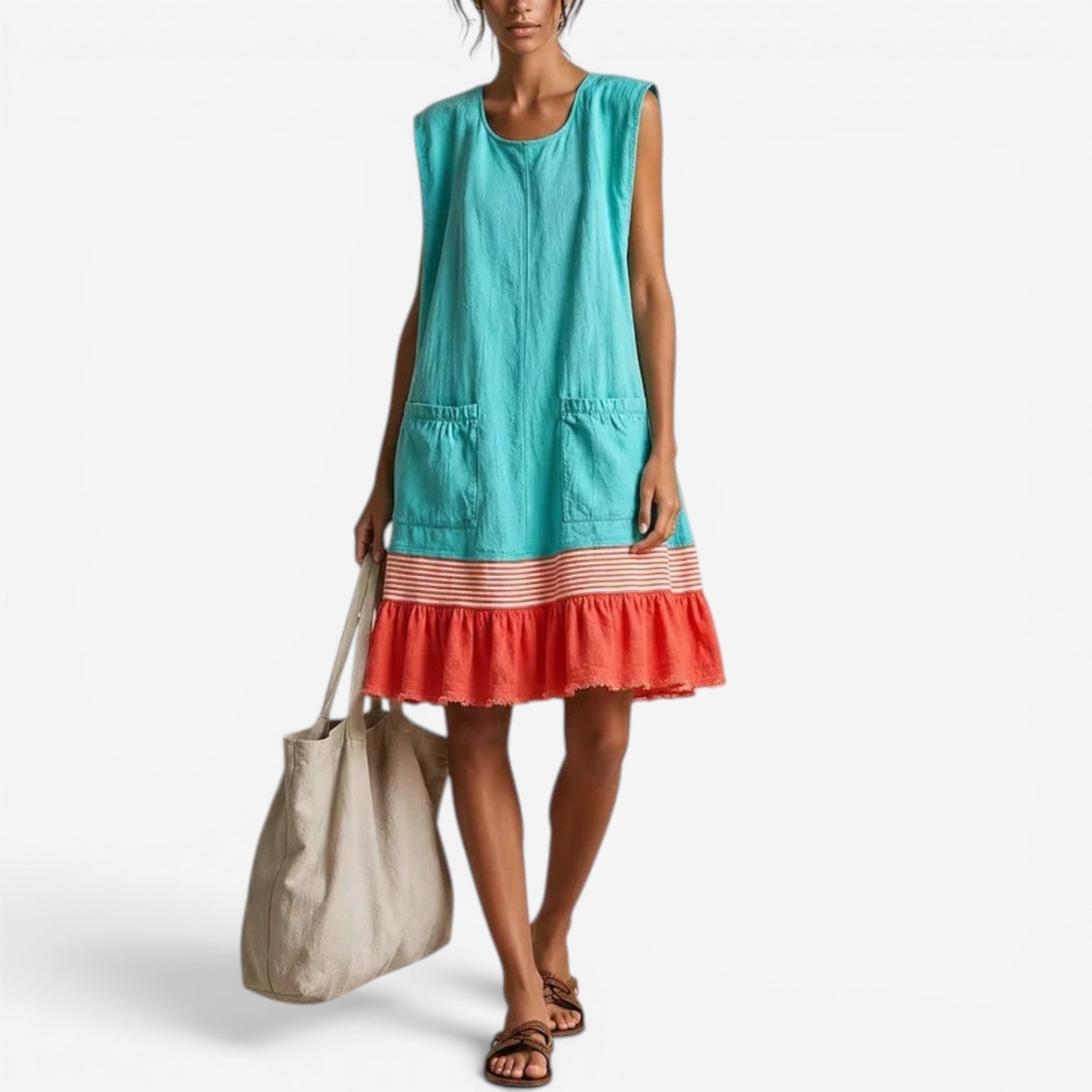 Hellea™ Short sleeveless dress