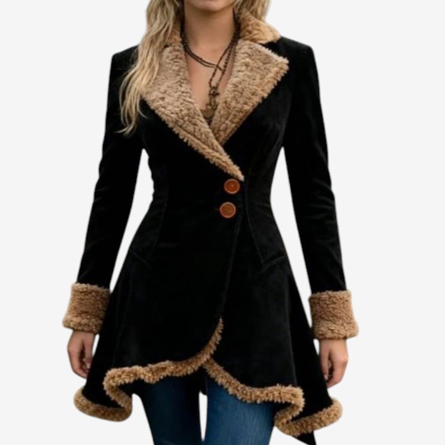 Thierry™ Fur-lined jacket