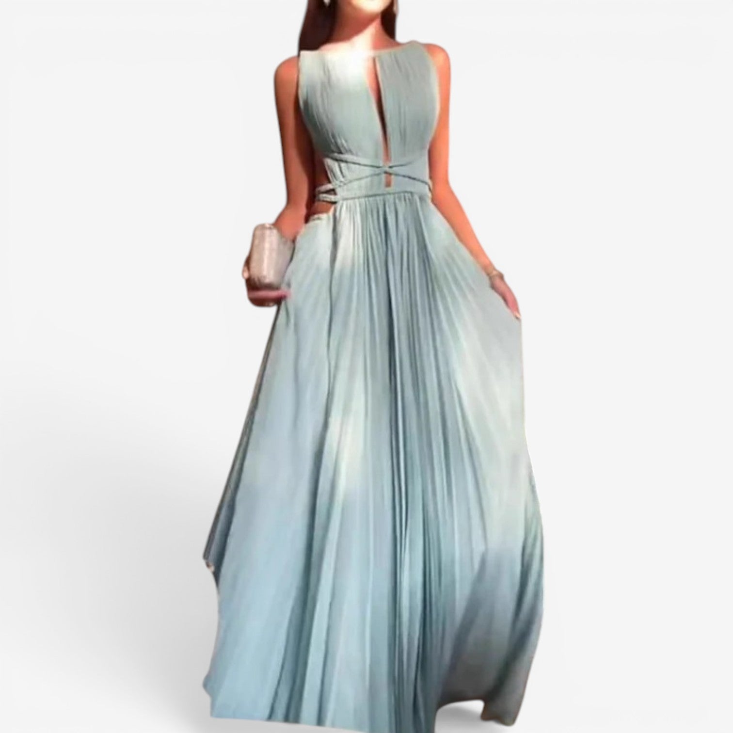 Selah™ Long pleated dress