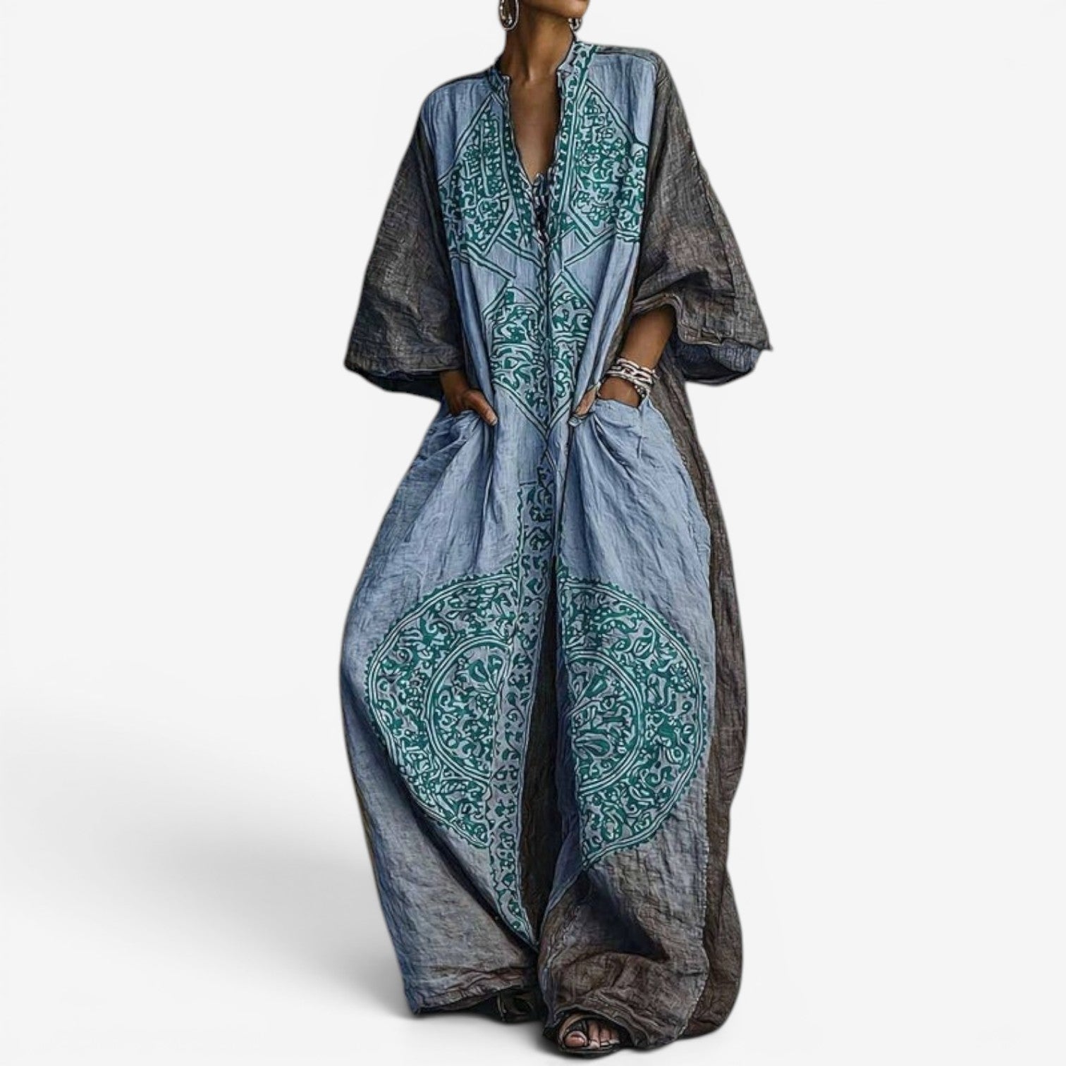 Kylie™ Ethnic Print Jumpsuit