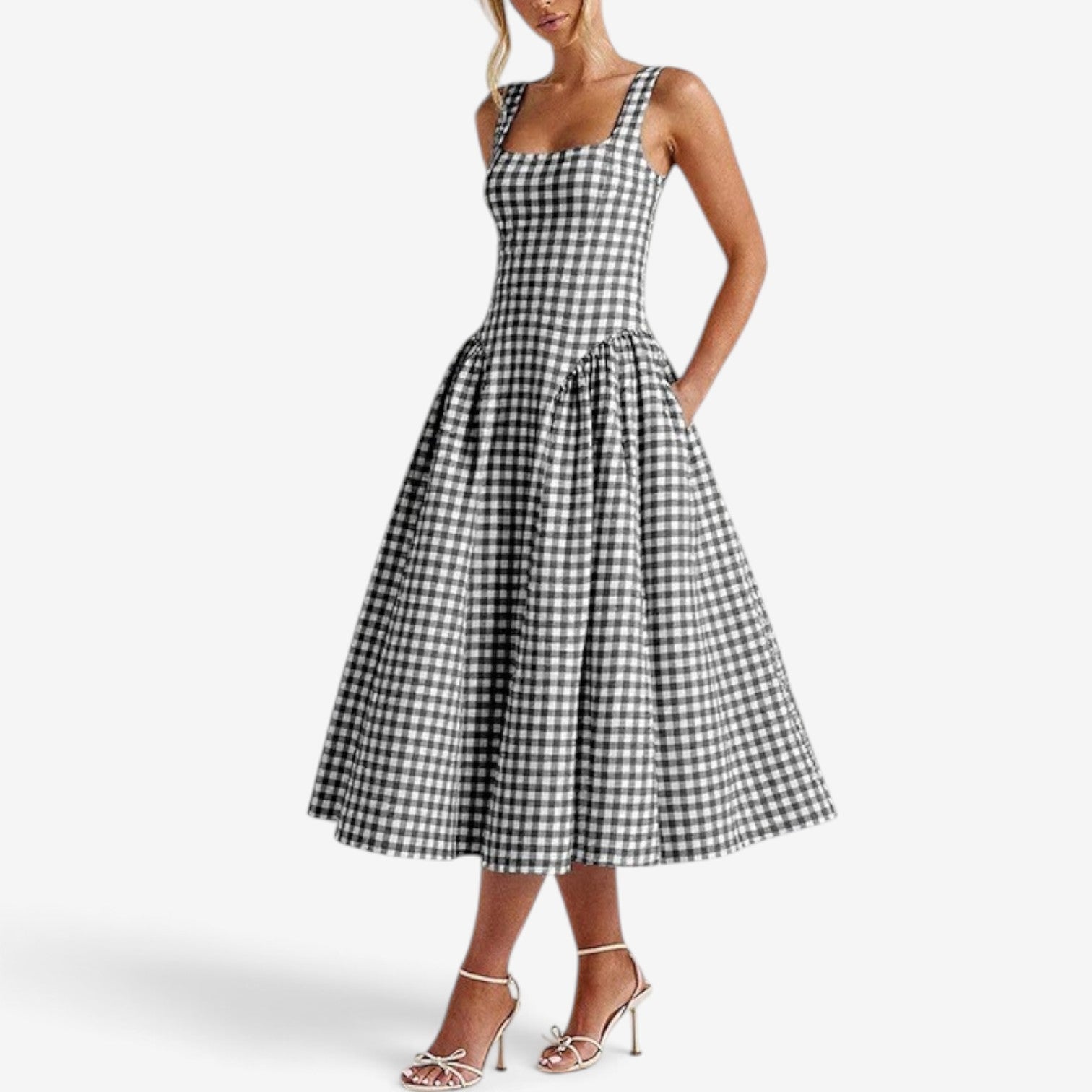 Camella™ Midi dress with straps