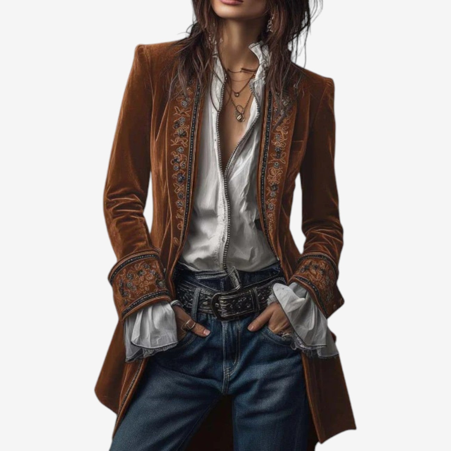 Ramousse™ Embroidered Blazer