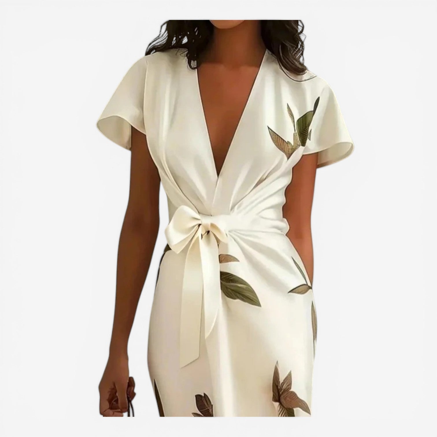 Hailey™ Wrap midi dress