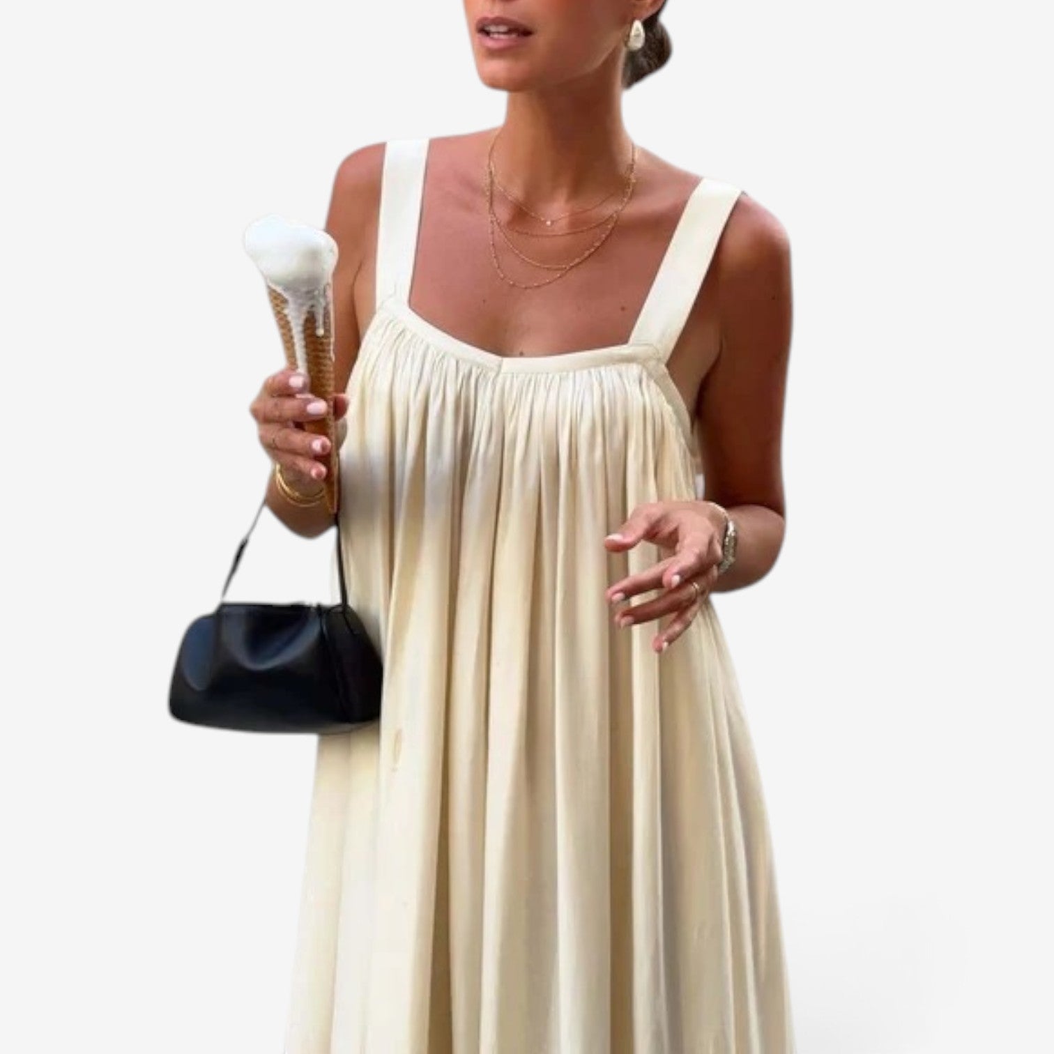 Soria™ Long flowing dress