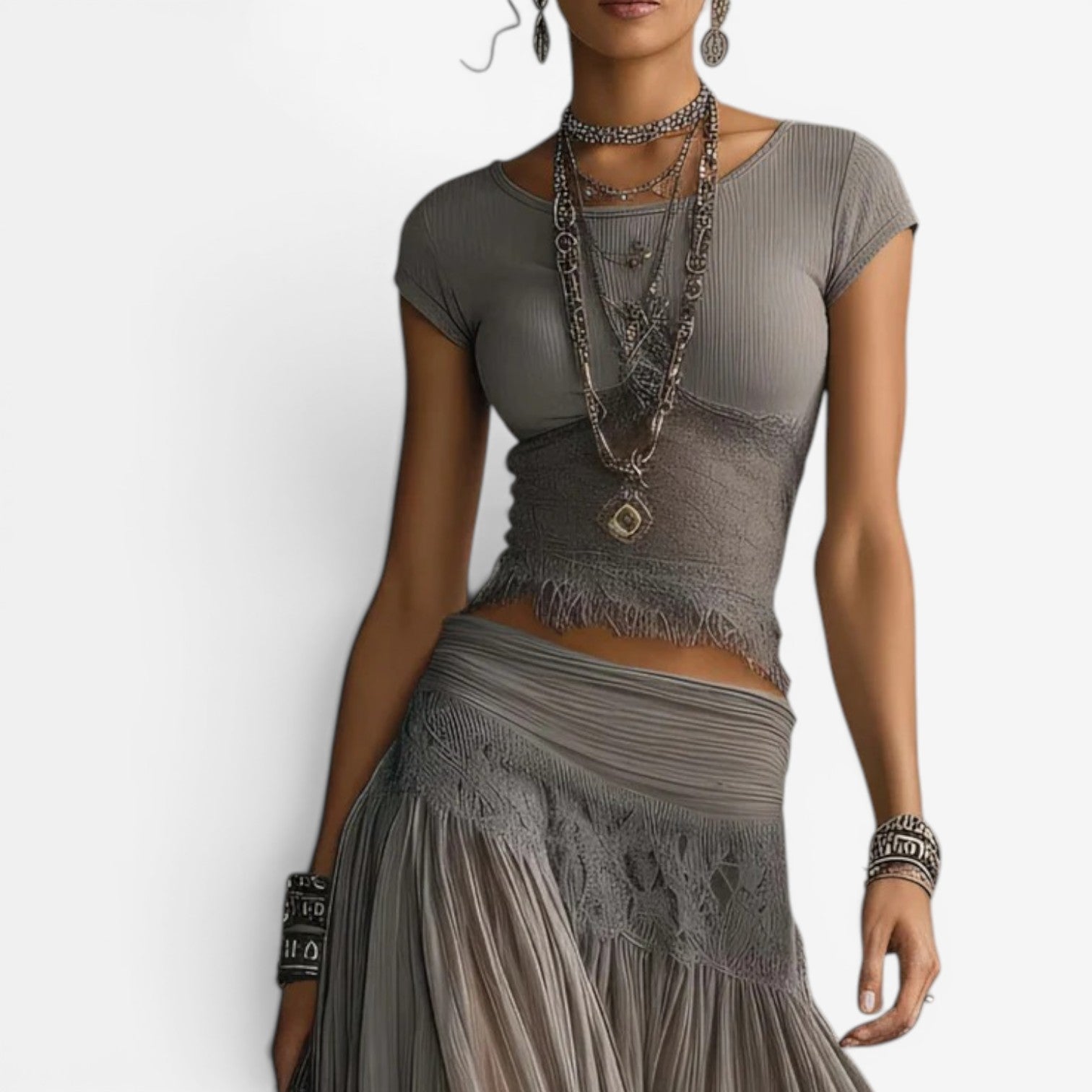 Kalea™ Two-piece boho outfit