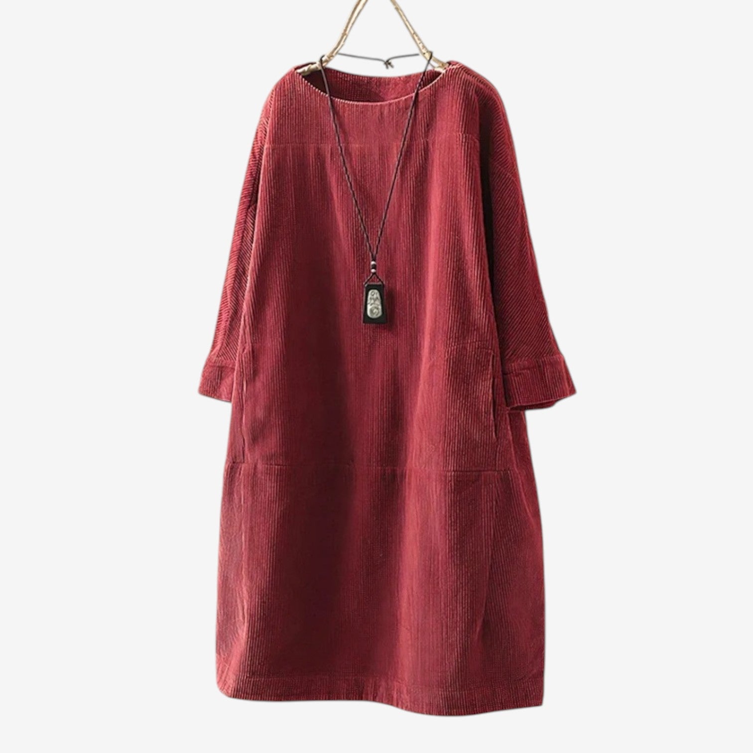 Quiblier™ Corduroy Dress