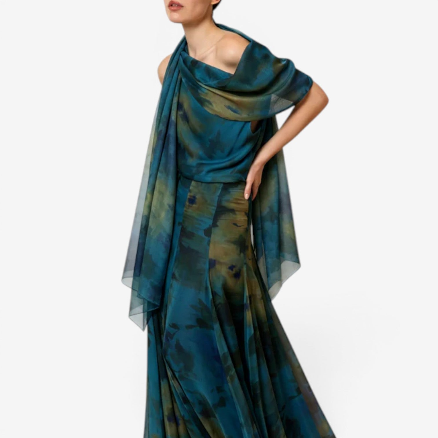 Azalea™ Long printed dress