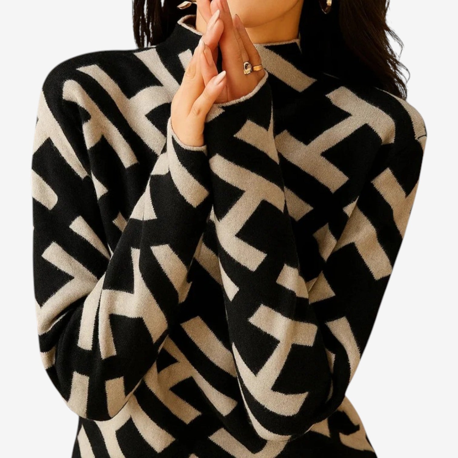 Rossi™ Geometric Sweater