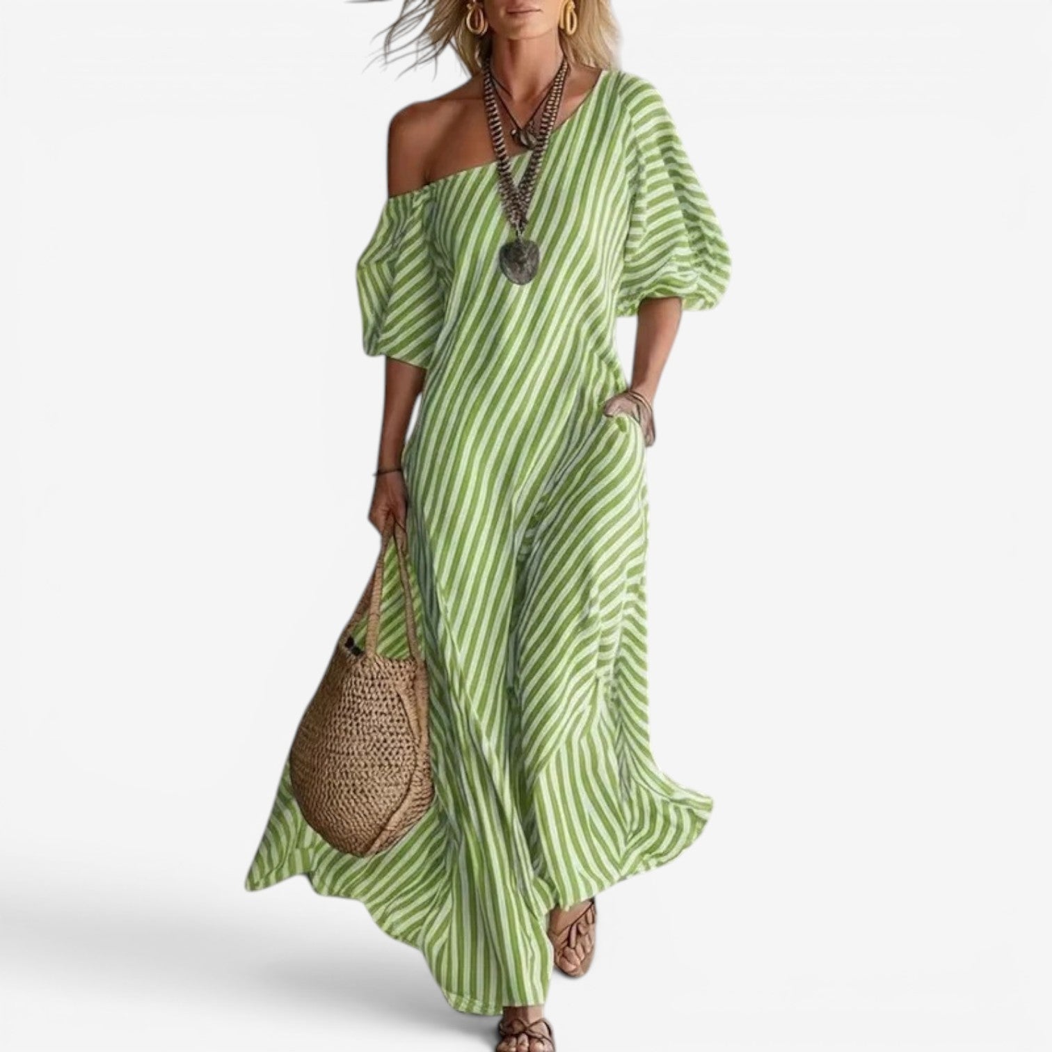 Izzy™ Maxi dress off-shoulders