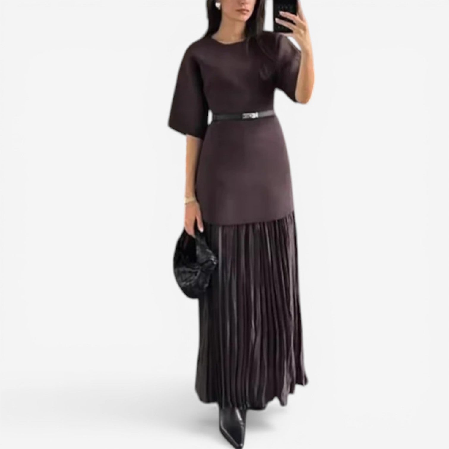 Shanaia™ Pleated dress